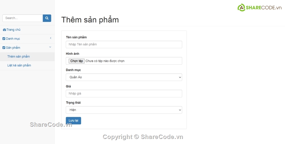 web php,web bán hàng php,php đơn giản